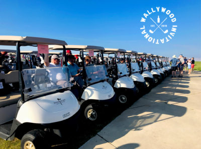 Golf carts at Wine Vallely Golf Club