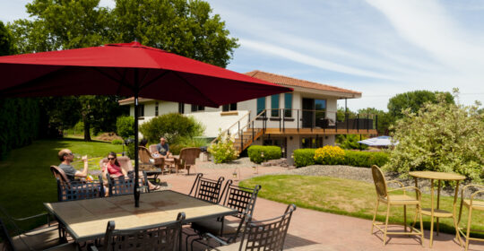 View from the tasting room patio.